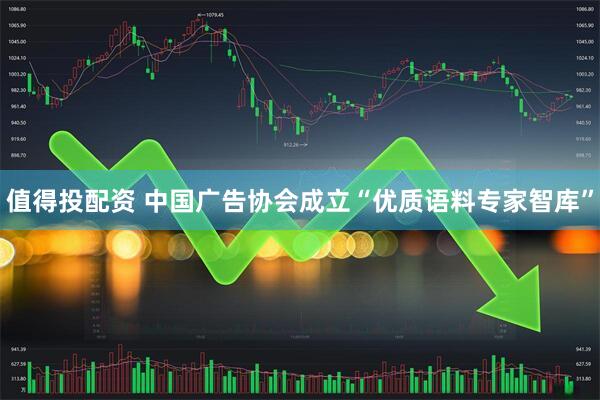 值得投配资 中国广告协会成立“优质语料专家智库”