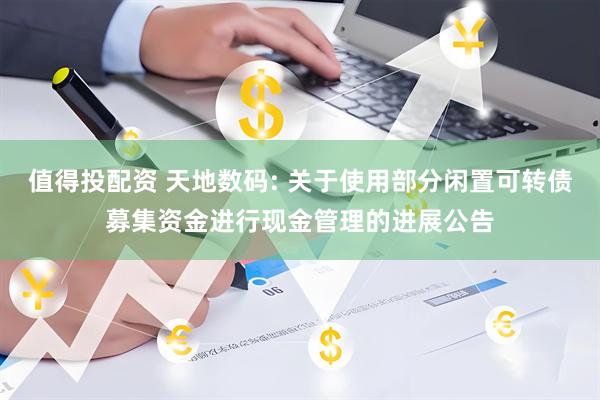 值得投配资 天地数码: 关于使用部分闲置可转债募集资金进行现金管理的进展公告